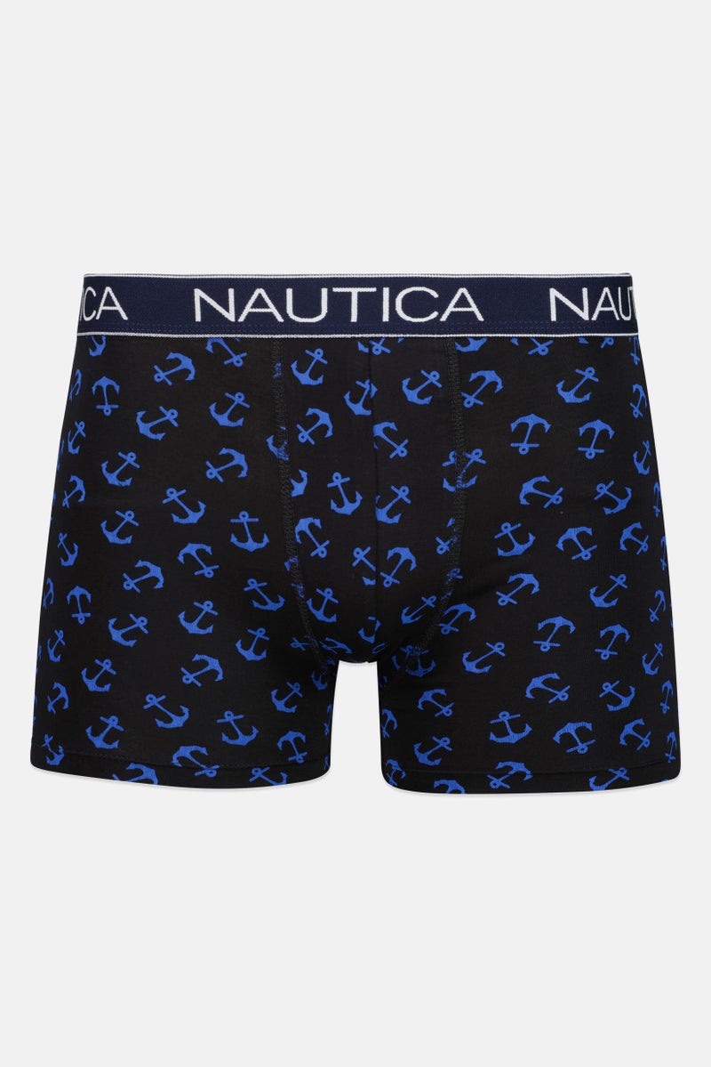 NAUTICA Men 4 Pieces Brand Logo Boxer, Multicolor - Image 3